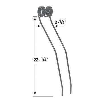 RT180584 - Rotary Rake Tine