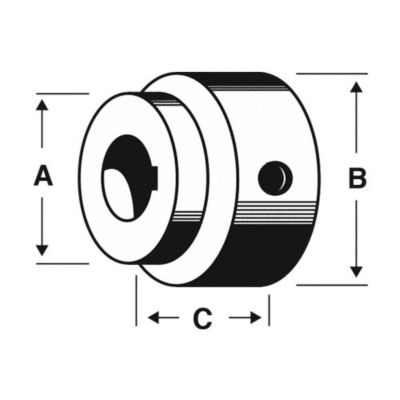 Round Bore Hub