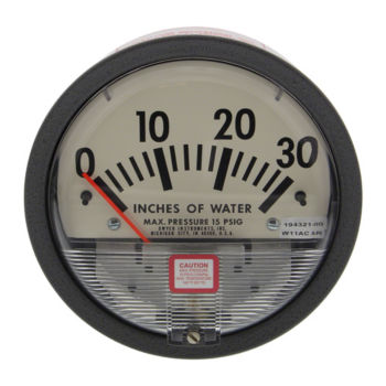 SH48407 - 0-30 Vacuum Pressure Gauge