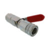 SH86354 - ISO Female Coupler, Right, Red Handle
