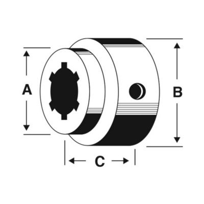 Spline Bore Hub