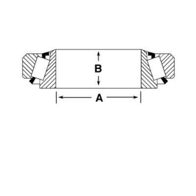 Tapered Roller Bearing Cone LM603049 - Shoup 