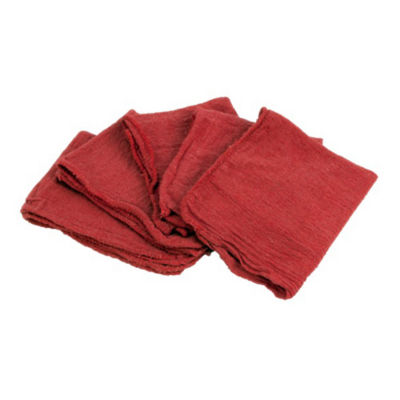 Red Shop Towels, 25 Pack