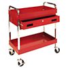 W54004 - 2 Shelf Shop Cart With Drawer