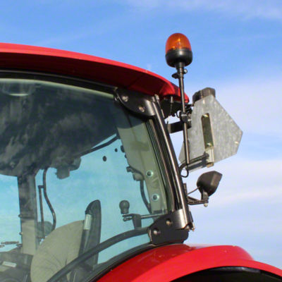 Amber Warning Lights Pair Of 12V Amber Safety Warning Lights - Fits Ford New Holland, John Deere, Case Tractors John Deere Led Tractor Lights - Foto 5